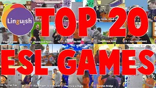 TOP 20 ESL games to get your students talking! - Linguish