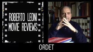 ORDET - Roberto Leoni Movie Reviews [Eng sub]