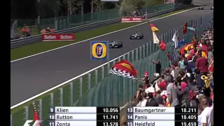 F1 Formula One Spa 2004 - Raikkonen vs Coulthard
