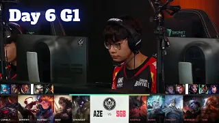 AZE vs SGB - Day 6 LoL MSI 2022 Group Stage | Team Aze vs Saigon Buffalo full game