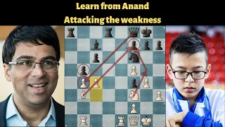 Learn from Anand How to Attack the weakness : FIDE Grand Swiss 2019