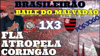 É O RENATISMO! MENGÃO TEM O MELHOR MEIO-CAMPO DO BRASIL - CORINTHIANS 1x3 FLAMENGO - BRASILEIRÃO