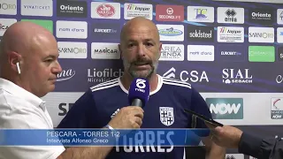 Pescara - Torres 1-2: Alfonso Greco
