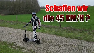 Hitway H5 Topspeed Test im UNLOCK Modus | Der „Easy“ Tuning Scooter im Härte-Test 🪨