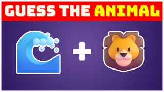 Can You Guess The Animal By Emoji in 3 Seconds | Emoji Quiz | Animal Quiz