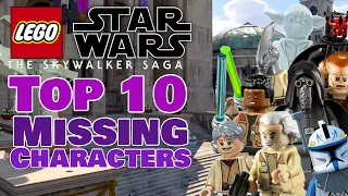 Top 10 MISSING CHARACTERS in LEGO Star Wars The Skywalker Saga