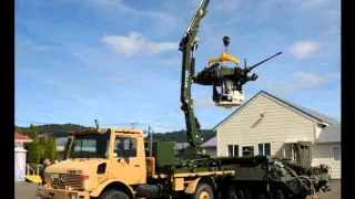 new zealand army trucks planes and one ship