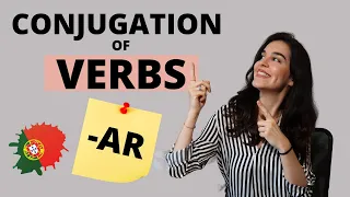 Portuguese Verb Conjugation | How to conjugate verbs ending in AR [PRESENT TENSE]