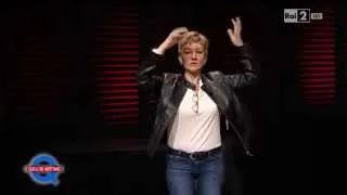 Milena Gabanelli (Lucia Ocone) - Quelli che il calcio 28/09/2014