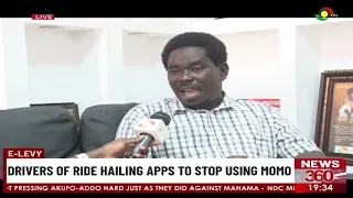 E-Levy: Drivers Of Ride Hailing Apps To Stop Using MOMO