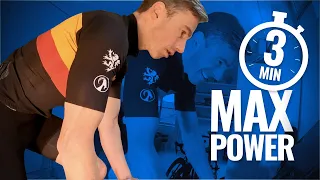 3 Minute Maximum Power Test for Cyclists. Training & Nutrition Ahead of My FTP Test !