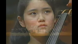 12-yr old Han-Na Chang plays Bruch Kol Nidrei (1995)