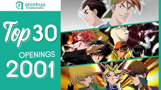 Top 30 Anime & Donghua Openings 2001