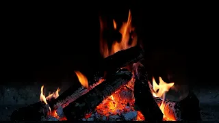 Birchwood Crackling Fireplace from Fireplace For Your Home (4K Ultra HD) RELAX