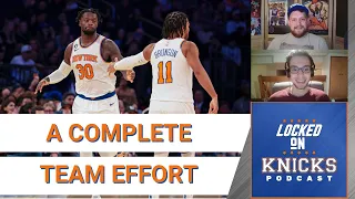 Knicks thrash the young Magic as Julius Randle and the starters mesh with Obi Toppin and the bench