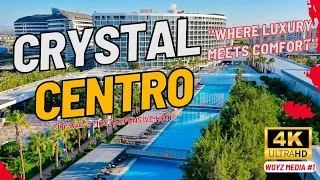 Crystal Centro Resort Lara 5* - Lara Antalya Turkey in 4K -  Woyz Media