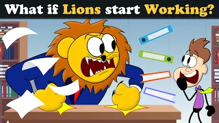 What if Lions start Working? + more videos | #aumsum #kids #children #education #whatif