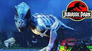 Побег Ти-Рекса из Фильма Jurassic Park - МИНИ ИГРА