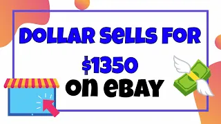 Rare $1 Dollar Bill Sells on eBay for $1350 | Fancy Serial Numbers