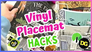 8 AMAZING DIYS Using $1 VINYL PLACEMATS | NEW Dollar Tree DIYS