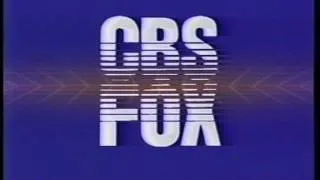 CBS Fox Video Logo (VHS)