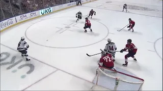 Кирилл Капризов забросил шайбу и сделал голевую передачу в матче чемпионата НХЛ с «Флоридой» (4:5).