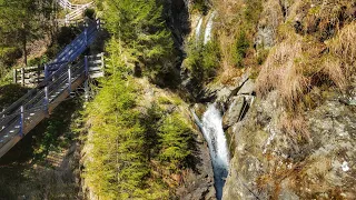 🇦🇹Talbach Wasserfall (Austria,Tirol, Zillertal, Laimach), 31.03.2021