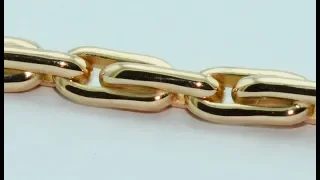 18kt rose gold bracelet handmade