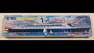 Airfix 1 600th Scale QE 2 Inbox Review