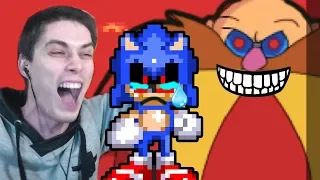 СОНИК.EXE ПРOCР@Л ! ЭГГМАН ВЫЖИЛ ! - Sonic.Exe: The Spirits Of Hell [Eggman Survives] - Eggman Solo