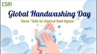 Global Handwashing Day 2022 - Unite for Universal Hand Hygiene