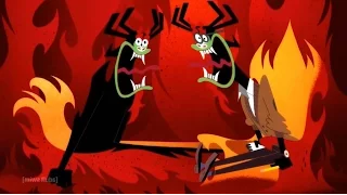 Samurai Jack Episode XCIII: Aku visits a psychiatrist.