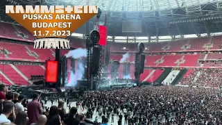 Rammstein Bestrafe Mich Live Budapest 11. July 2023 #4K