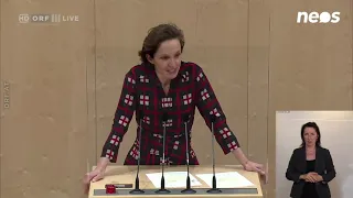 "Das Anliegen fehlt ihnen und der Reformgeist sowieso!" - Martina Künsberg Sarre (NEOS)