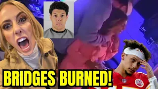 Patrick Mahomes' Wife Brittany May Have "BURNED BRIDGES" & CUT TIES with Jackson after KC Incident!