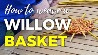 How to Weave a Willow Basket - Part 1