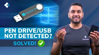 How to Fix Pen Drive/Flash Drive Not Detected Issue? [4 Solutions]