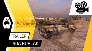 Armored Warfare - T-90A Burlak Trailer