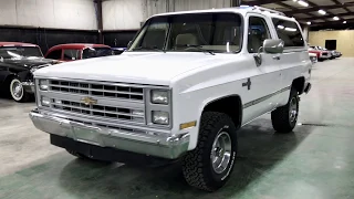 *SOLD* 1985 Chevrolet K5 Blazer 4x4 #208017