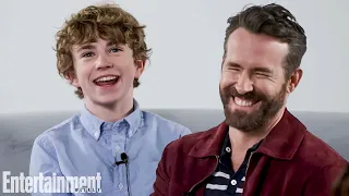 'Percy Jackson's Walker Scobell Recites Ryan Reynolds' R-Rated 'Deadpool' Speech From Memory