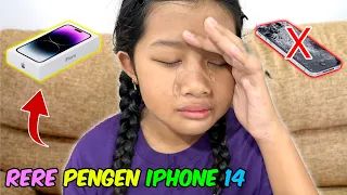 RERE NANGIS PENGEN HP BARU IPHONE 14 !!