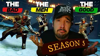 The Bad, The Meh and The Good -Season 5 - New World