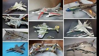 My Jet Fighter Aircraft Models Collection in 1:48