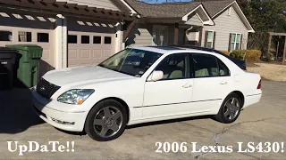 Overdue update on the Lexus LS 430! POV test drive  walk around 0 to 60