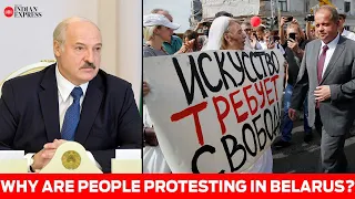 Why are citizens in Belarus protesting against their President?