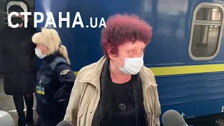Украина Пассажирка поезда Любовь Ивановна - военнослужащие устроили перестрелку «по пьяной лавочке»