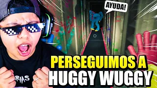 PERSEGUIMOS a HUGGY WUGGY en POPPY PLAYTIME 😱🔪🔵 | Huggy Wuggy nos tiene miedo... | Pathofail