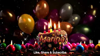 Marina  Happy Birthday Song Happy Birthday To You
