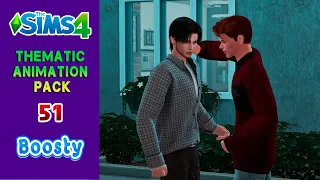 The Sims 4 Custom Animations | Men's showdown | 51 | Boosty| Download