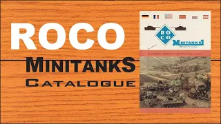 ROCO MINITANKS CATALOGUE